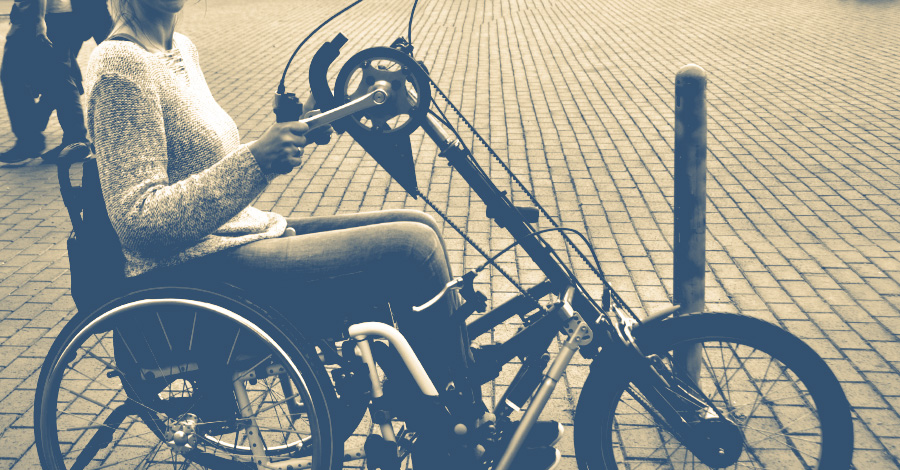 Handbike pro maminku